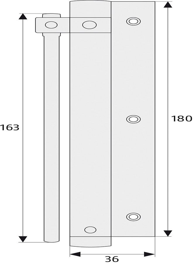 أباس جهاز إغلاق الأبواب ABUS TS40 AL - Image 3